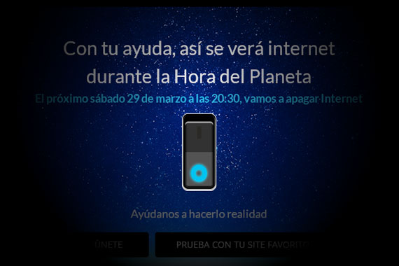 Leo Burnett Madrid lanza una aplicación que permite oscurecer sitios web durante “La hora del planeta”
